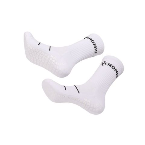 Carevas Non Slip Socks for Women and Men Grip Pads for Football Yoga Soccer  Gym Tube Socks Medium-length Socks